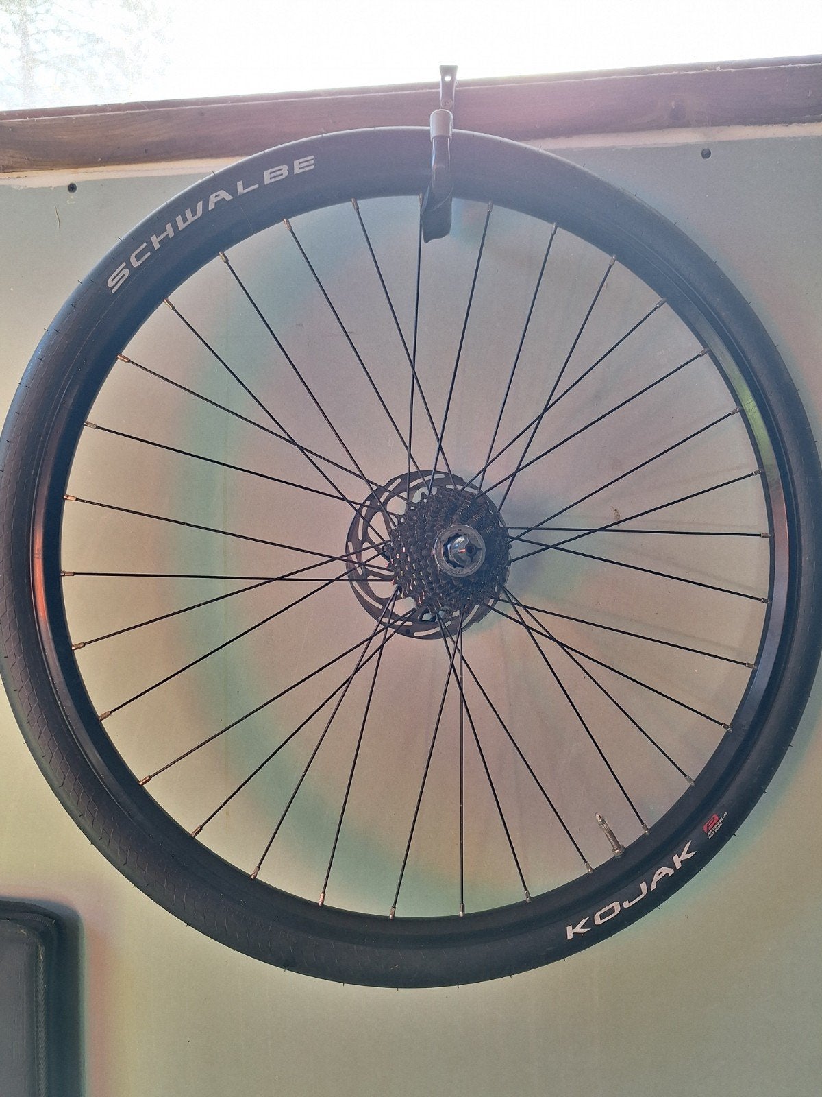 Mavic 26 inch wielen met Schwalbe Kojak racebanden, Gebruikt, Kinderfiets, Aluminium, Mavic