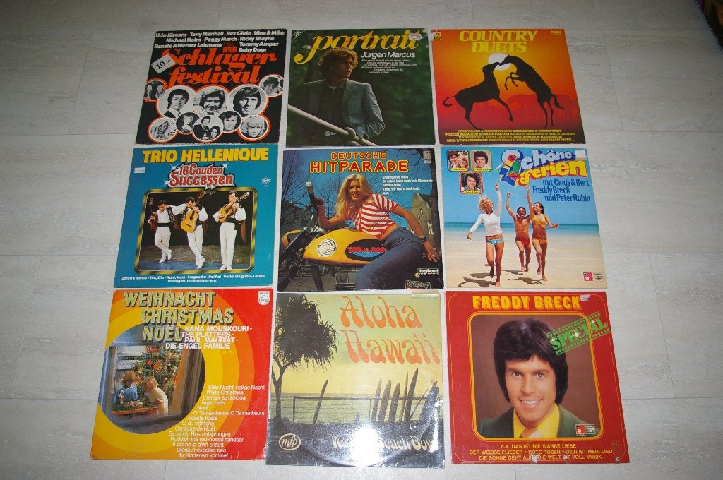 Diverse LP"s o.a: Freddy, Heino, Schlager festivals., Ophalen of Verzenden, Cd of Plaat