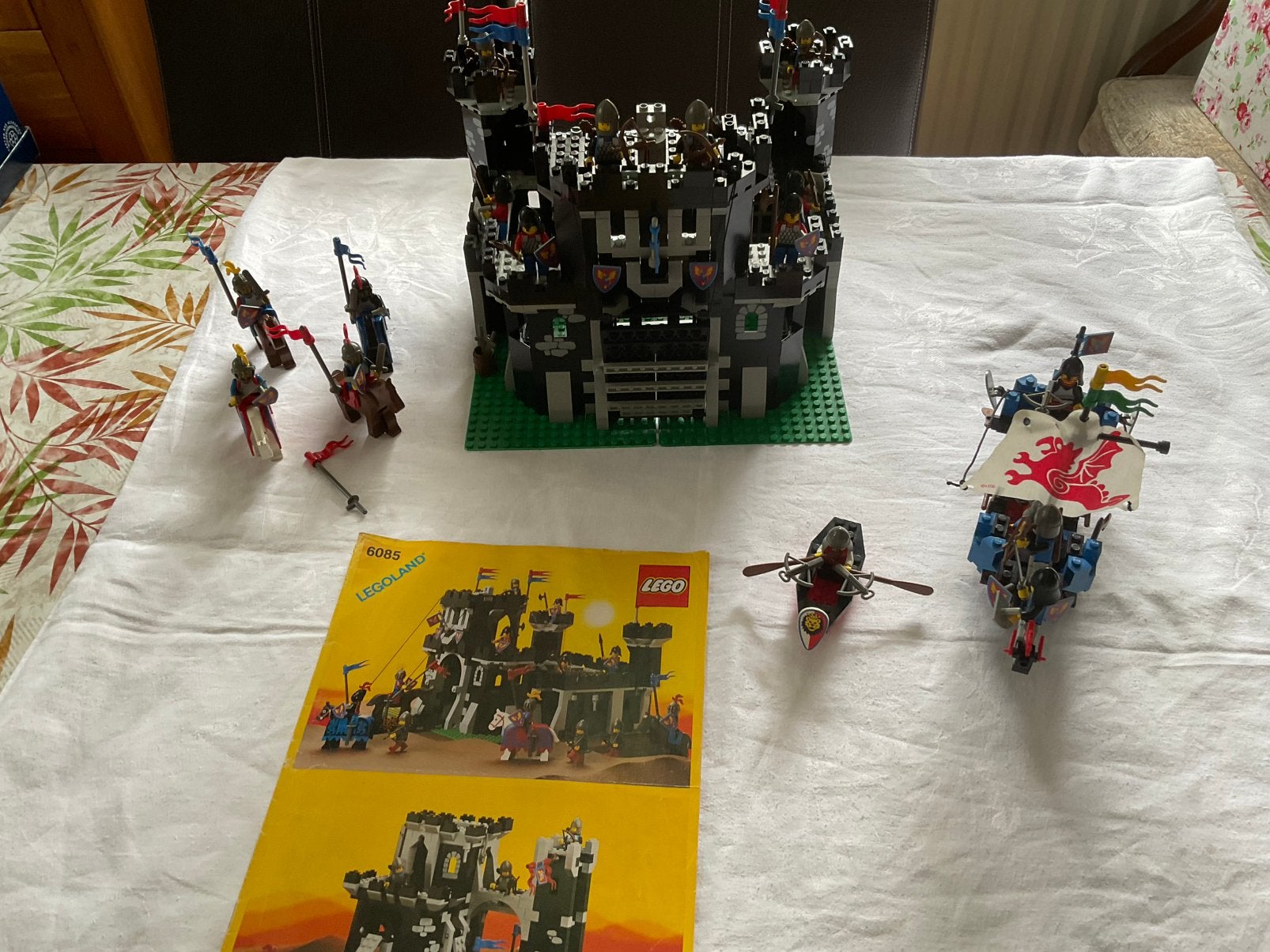 Lego kasteel ridders drakenboot, Ophalen, Gebruikt, Lego, Castle