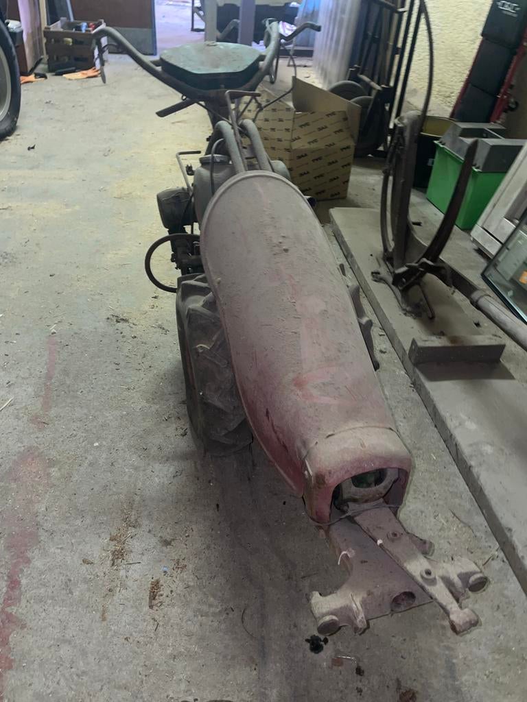 Oude Motormaaier / Tweewielige Tractor/frees, Ophalen, Gebruikt, Elektrisch