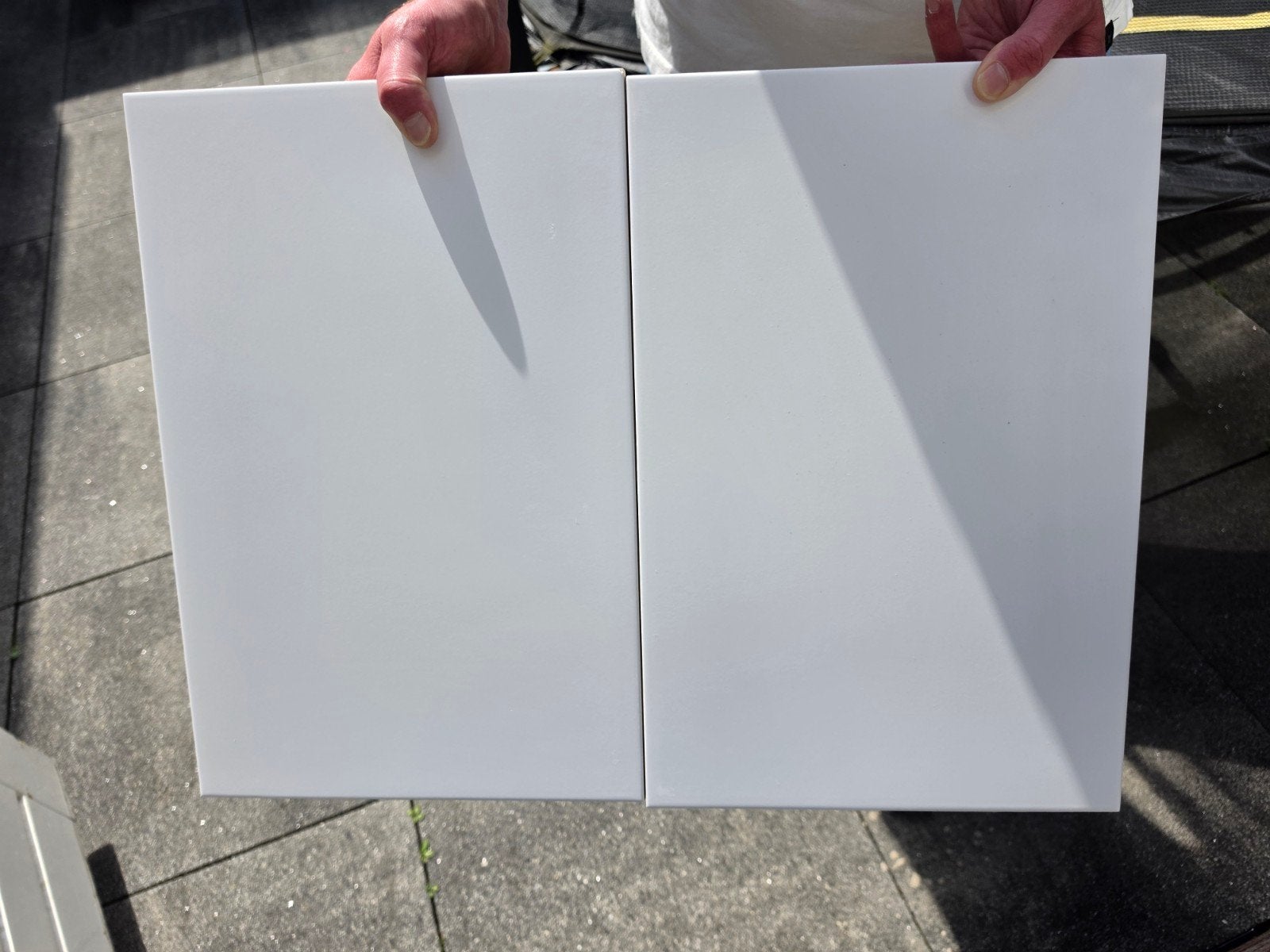 Mosa Mat Witte Tegels 30x45 cm - 70 stuks, 40 tot 60 cm, Nieuw, 20 tot 40 cm, Wandtegels