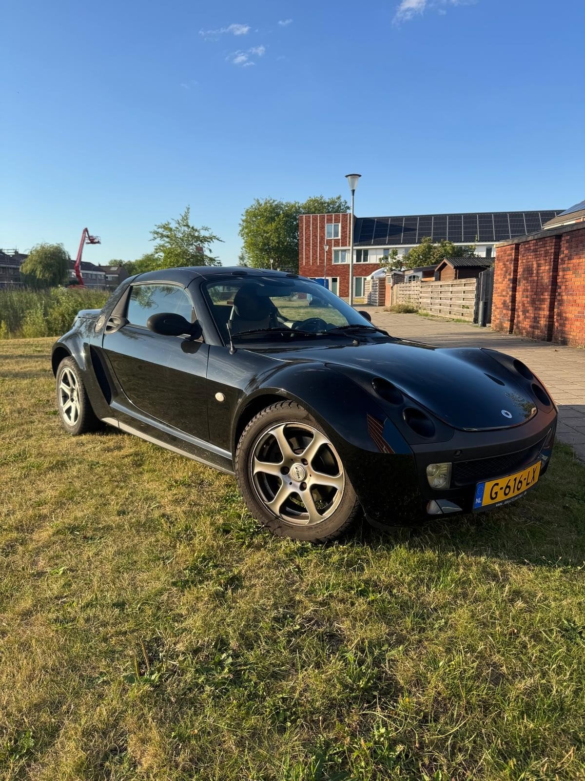 Smart Roadster 0.7, Auto's, Automaat, Zwart, 765 kg, Zwart