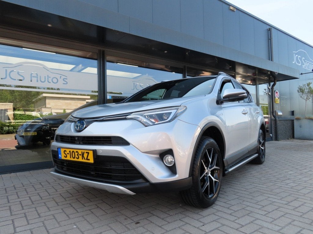 Toyota RAV4 2.5 Hybrid AWD Style Ecc Acc Trekhaak 2016, Auto's, Toyota, Gebruikt, Euro 6, 1650 kg, 155 pk