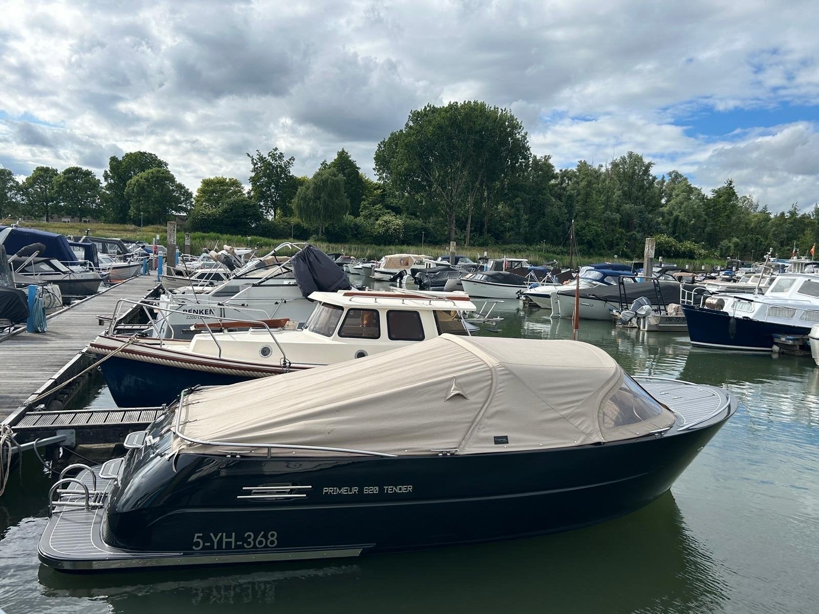Primeur 620 Tender uit 2021 met 40pk Mercury, Watersport en Boten, Benzine, Overige merken, Buitenboordmotor, Zo goed als nieuw