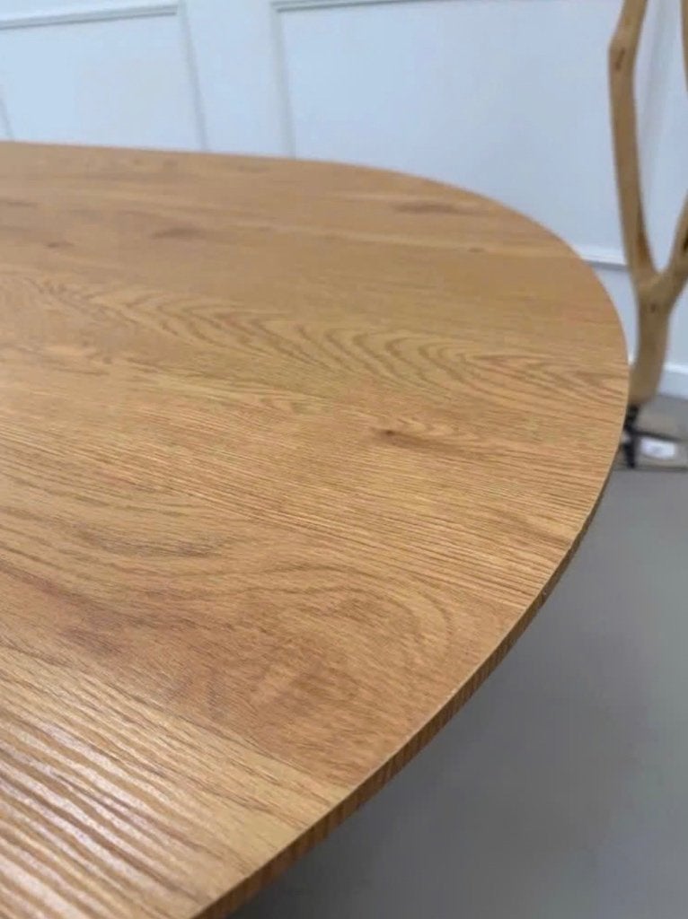 Foto 4 van Ovale Mika eettafel 210 - Nieuw in doos - Direct leverbaar