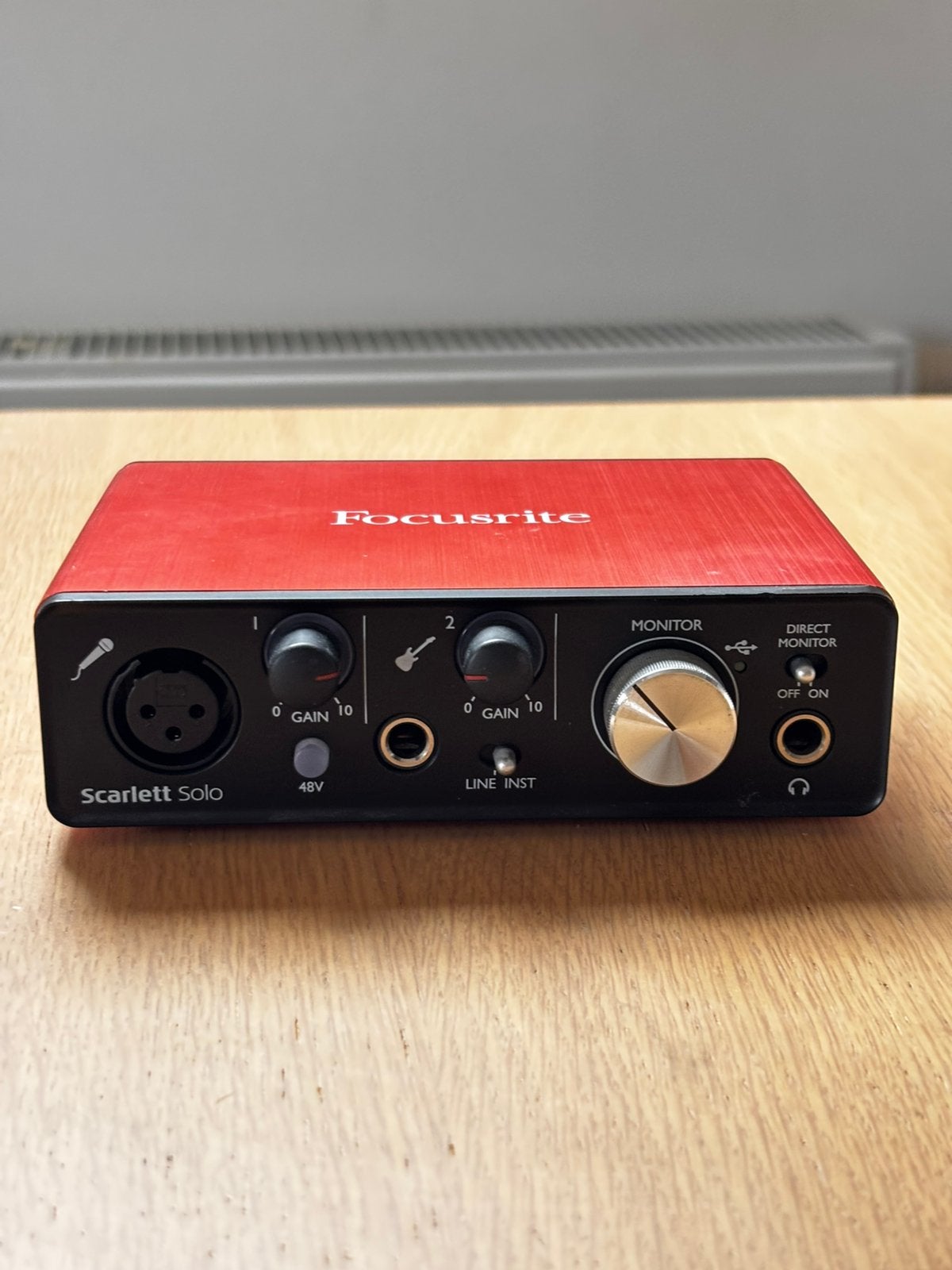 Focusrite Scarlett Solo (2e generatie), Ophalen, Gebruikt
