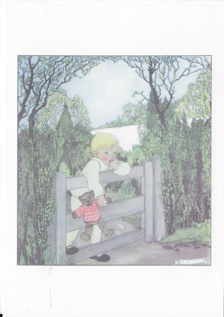 Ongelopen Ansichtkaart Ria Cramer Maart Lentemaand (B4004, Ophalen of Verzenden, 1980 tot heden, Ongelopen