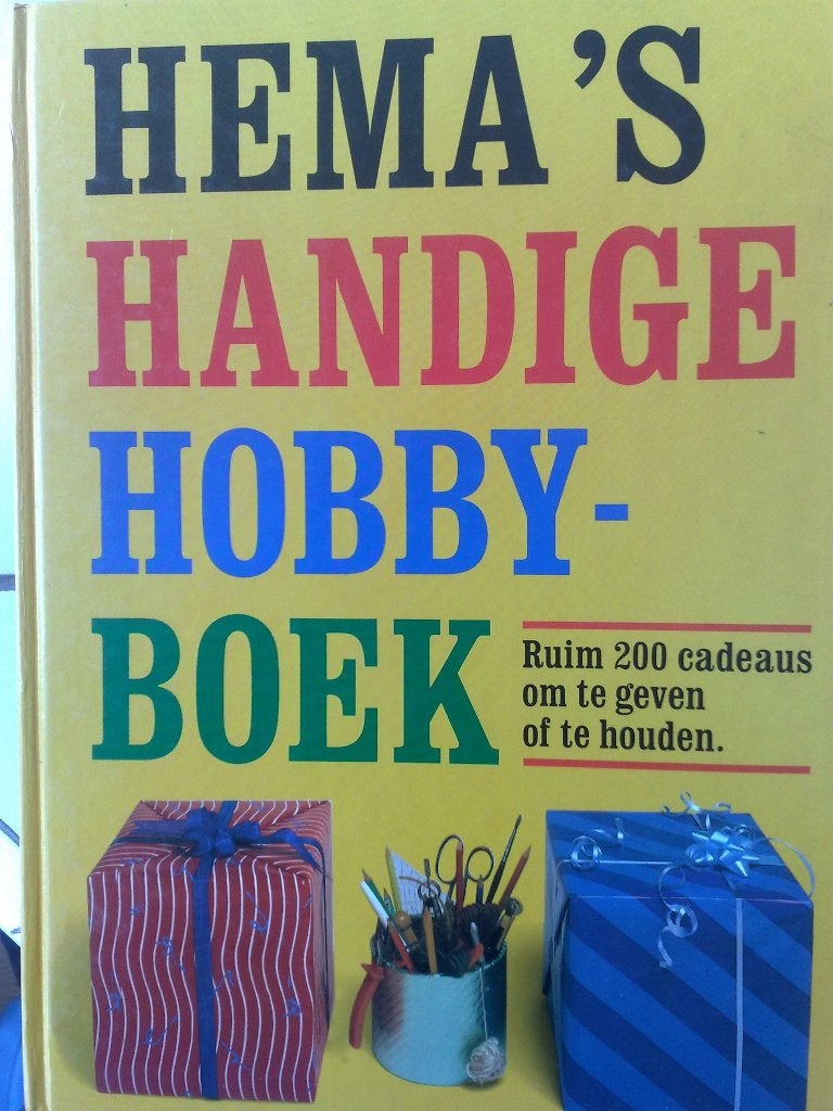 Hema's Handige hobbyboek, Verzenden