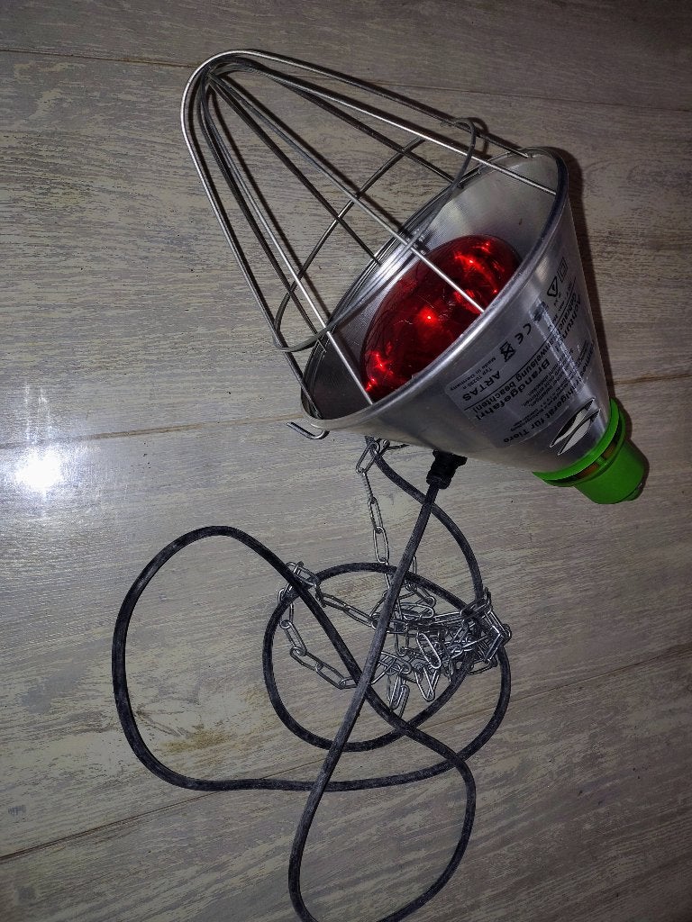 Infrarood warmte lamp, Ophalen of Verzenden, Zo goed als nieuw
