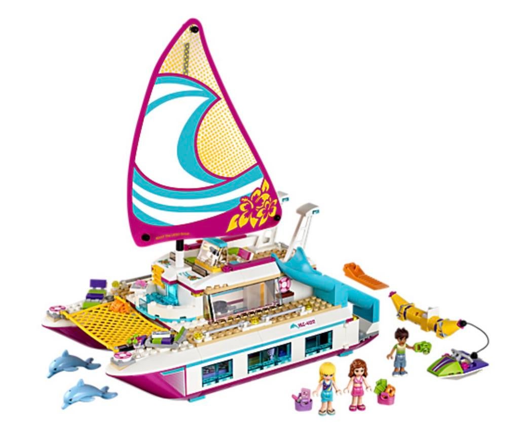 Lego Friends Sunshine Catamaran 41317, Ophalen, Gebruikt, Complete set, Lego