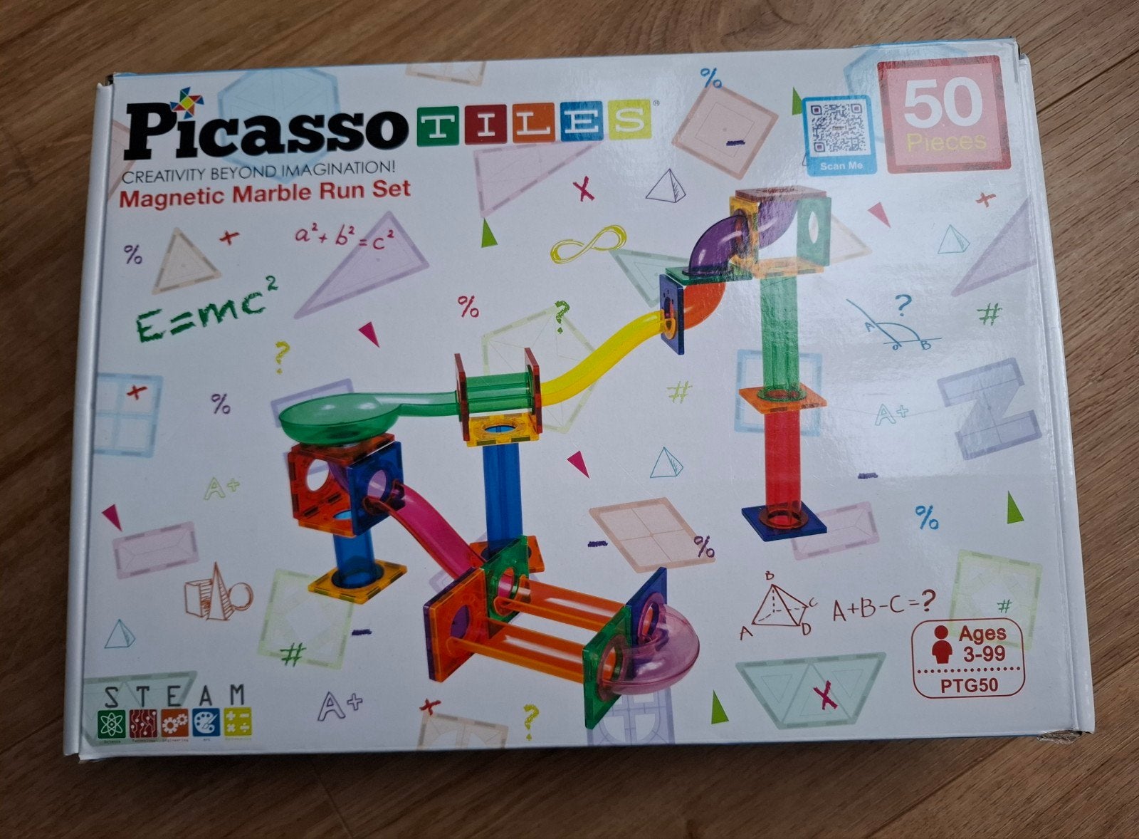 PicassoTiles Magnetische Knikkerbaan Set - 50 Stuks, Ophalen, Zo goed als nieuw, Overige merken
