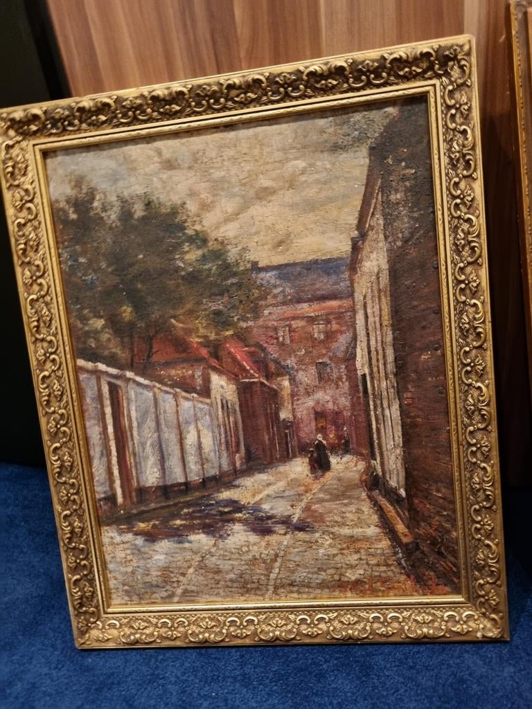 Schilderij, Antiek en Kunst, Kunst | Schilderijen | Klassiek, Ophalen