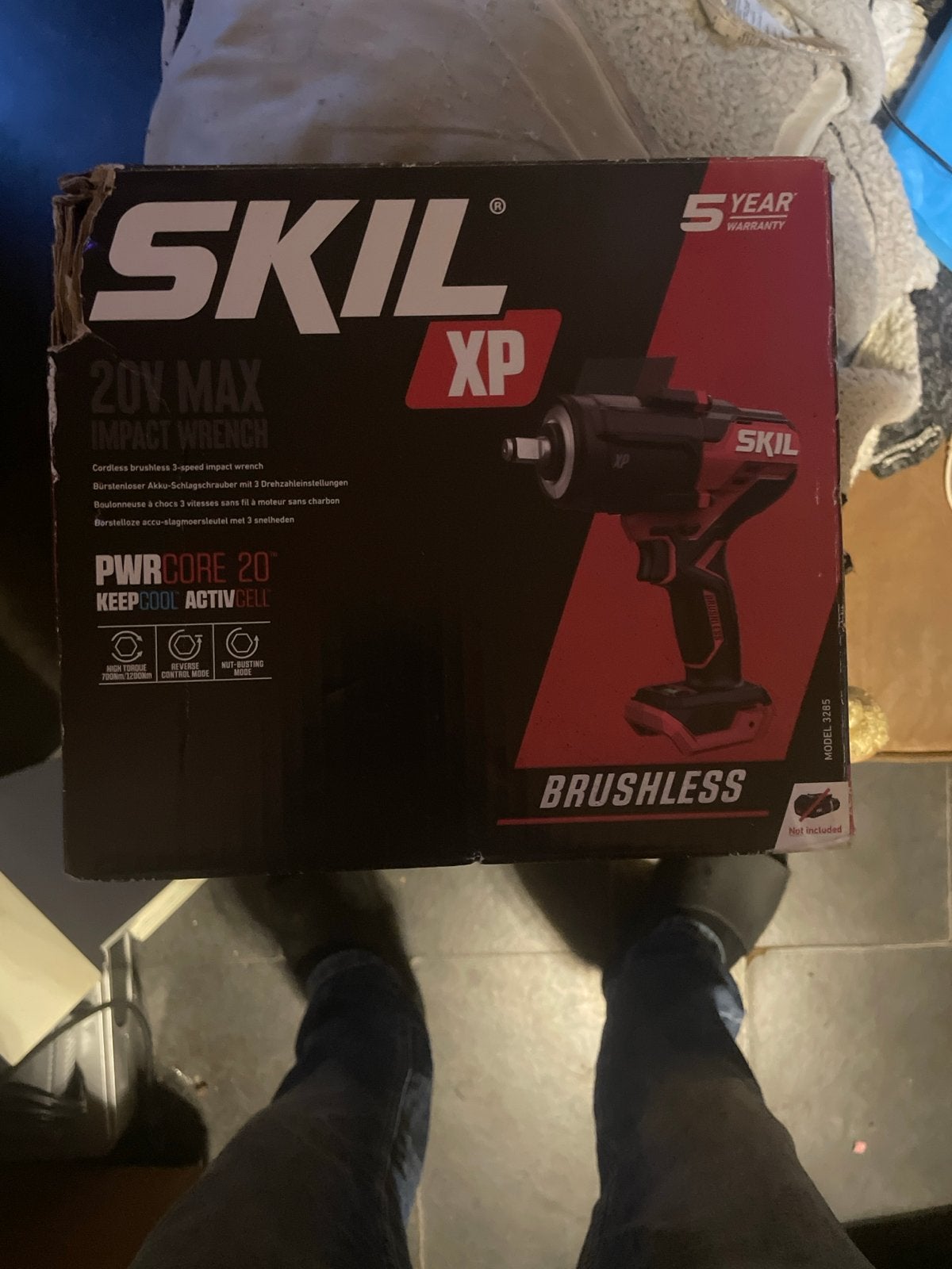 SKIL XP 20V MAX Slagmoersleutel - Borstelloos, Ophalen of Verzenden, Nieuw, Overige typen, Overige merken