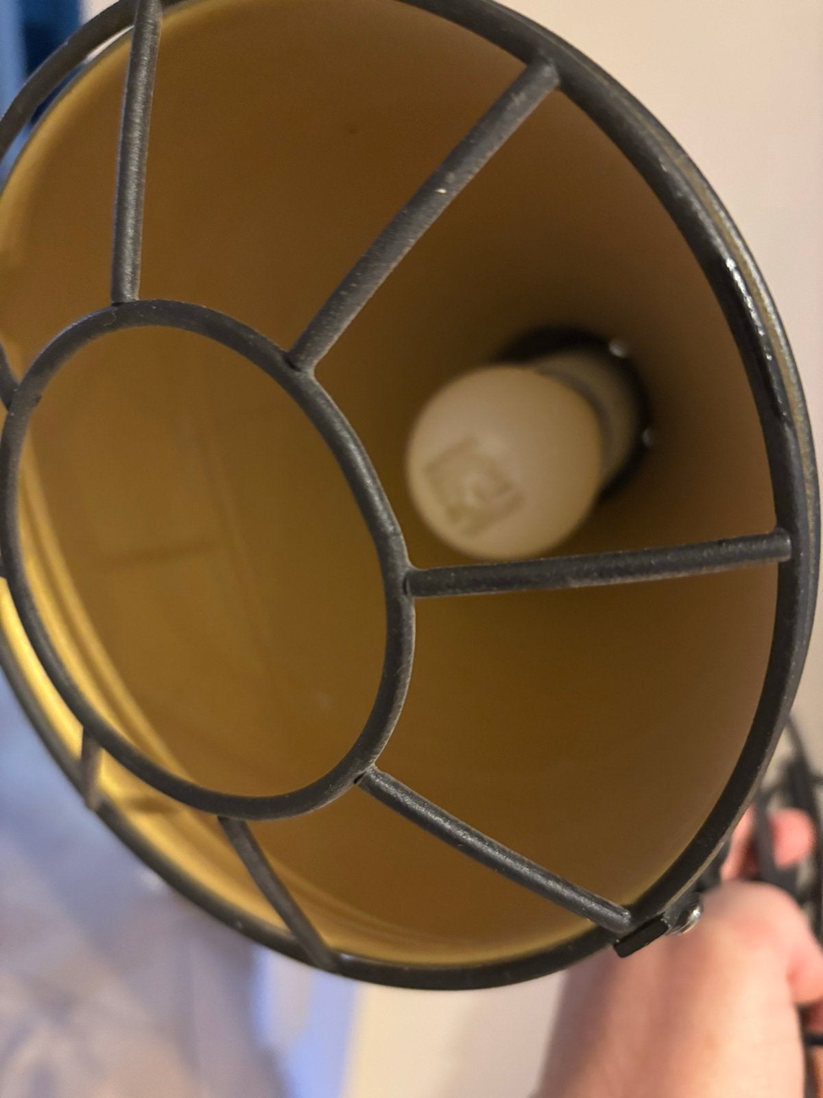 Zwarte uitschuifbare wandlamp met industriële look, Verzenden, Gebruikt