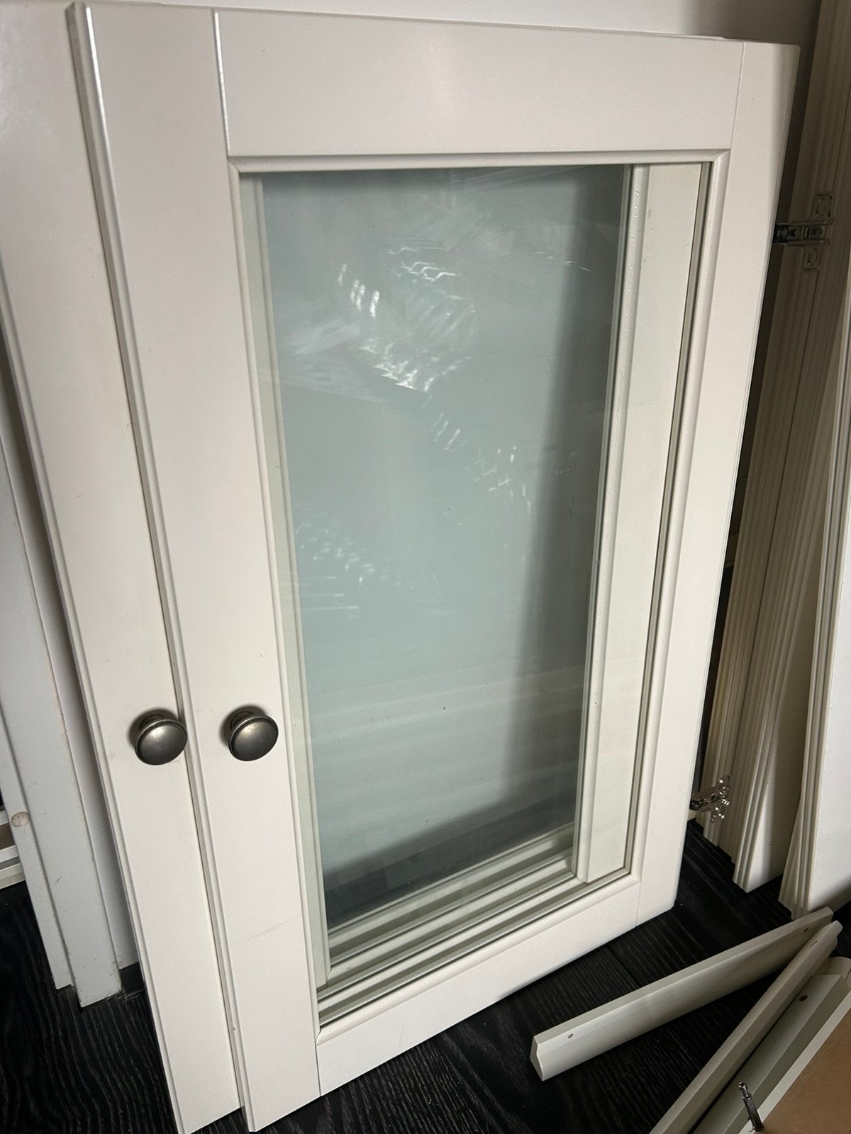 4 liatorp ikea kastdeurtjes, Ophalen, Gebruikt, 50 tot 100 cm, Minder dan 100 cm