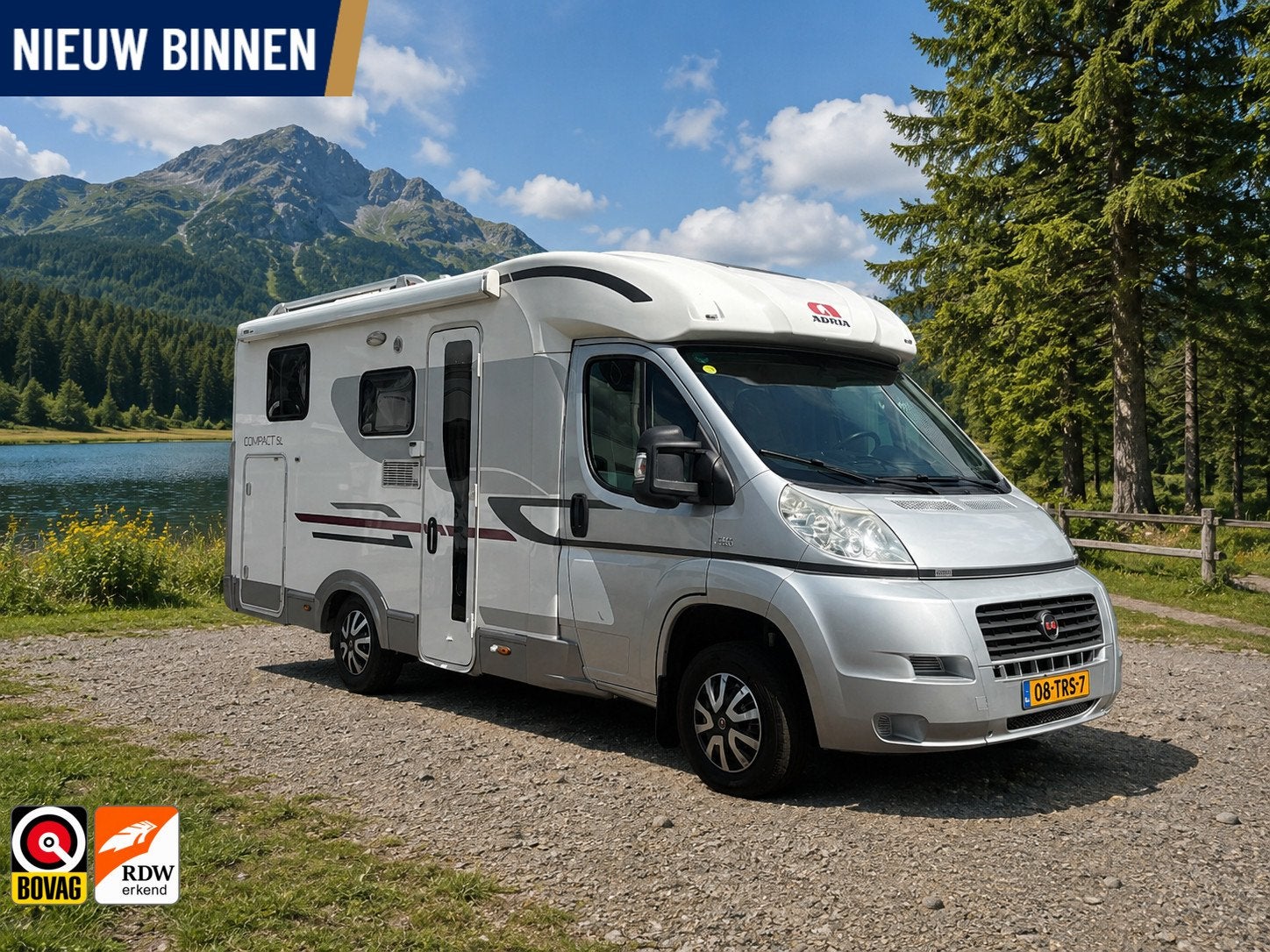 Adria COMPACT SL, Caravans en Kamperen, 6 tot 7 meter, Bedrijf, Adria, Elektrische ramen