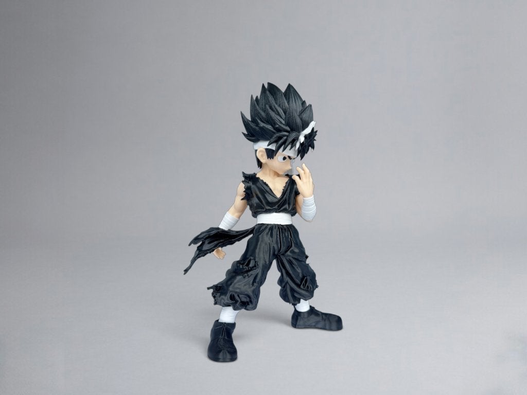 Hiei Figuur 32 cm | 3D Geprint | ToonSpawn, Ophalen of Verzenden, Nieuw, Mens