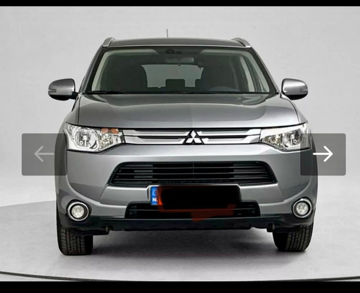 Voorbumper Mitsubishi Outlander PHEV - Grijs, Ophalen, Gebruikt, Voor, Mitsubishi