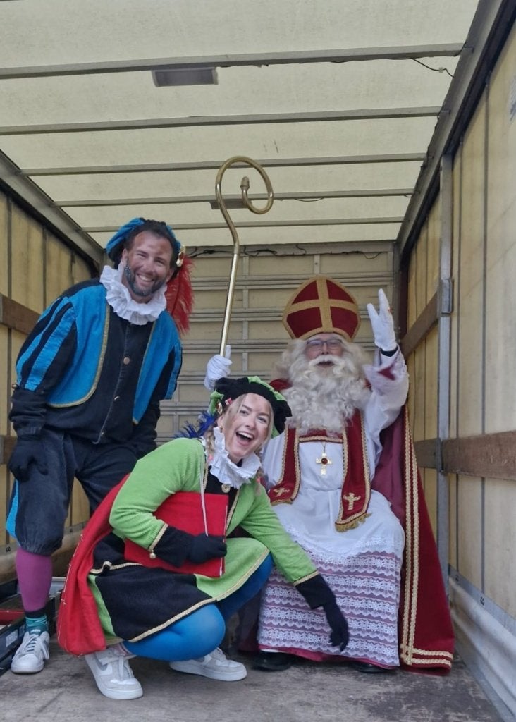 Sinterklaas op bezoek., Diversen, Ophalen, Nieuw