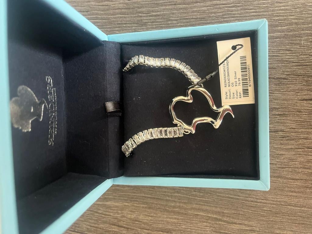 Reinders oorbellen en ketting, Sieraden, Tassen en Uiterlijk, Hangers, Nieuw, Ophalen of Verzenden, Zilver