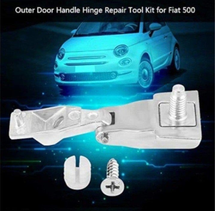 Fiat 500 Deurhendel Scharnier Reparatie Kit, Ophalen of Verzenden