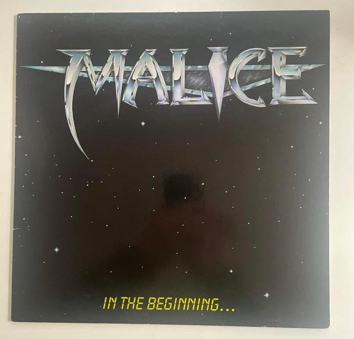 Malice - In The Beginning... LP (1985) Heavy Metal Vinyl, Ophalen of Verzenden, Gebruikt
