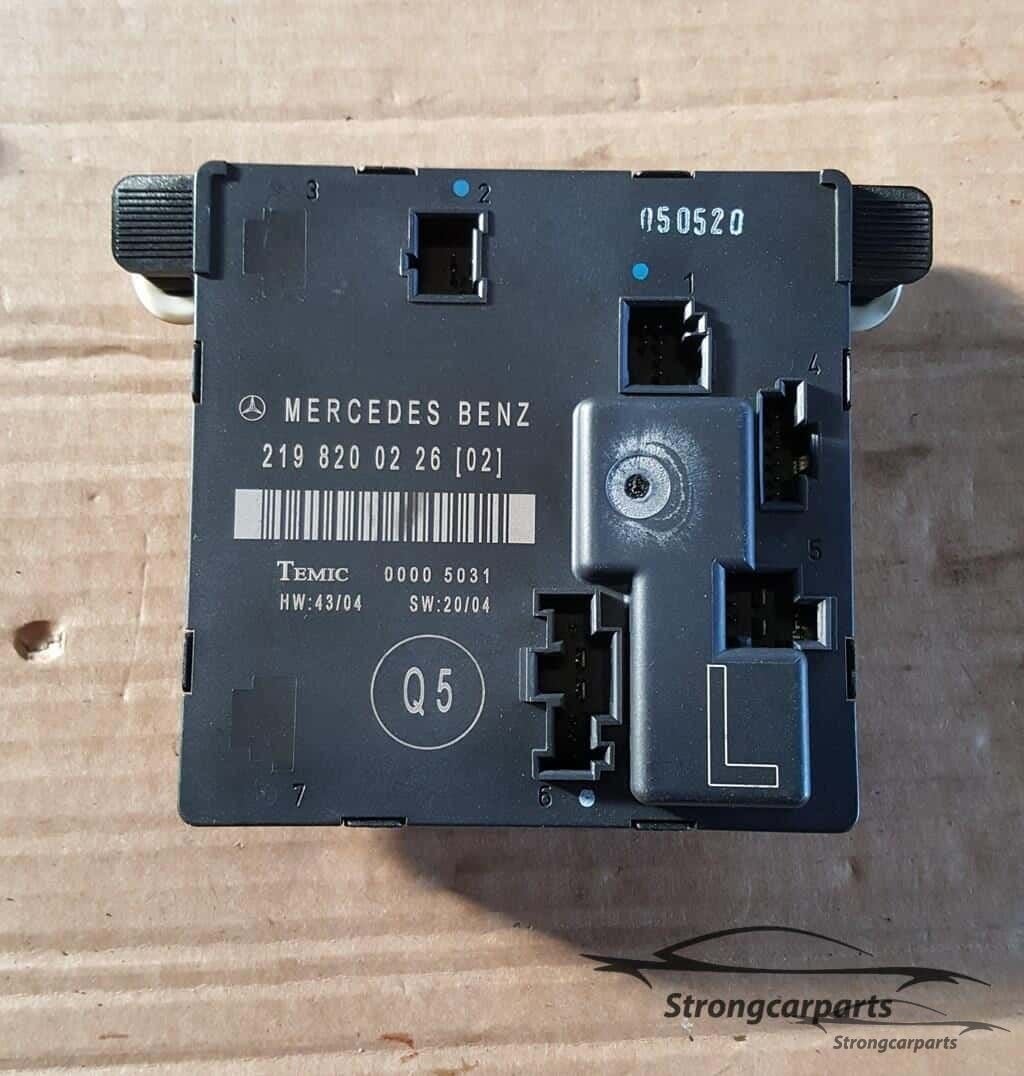 Mercedes CLS Deur module links achter. 2198200226, Gebruikt, -, Ophalen of Verzenden, -