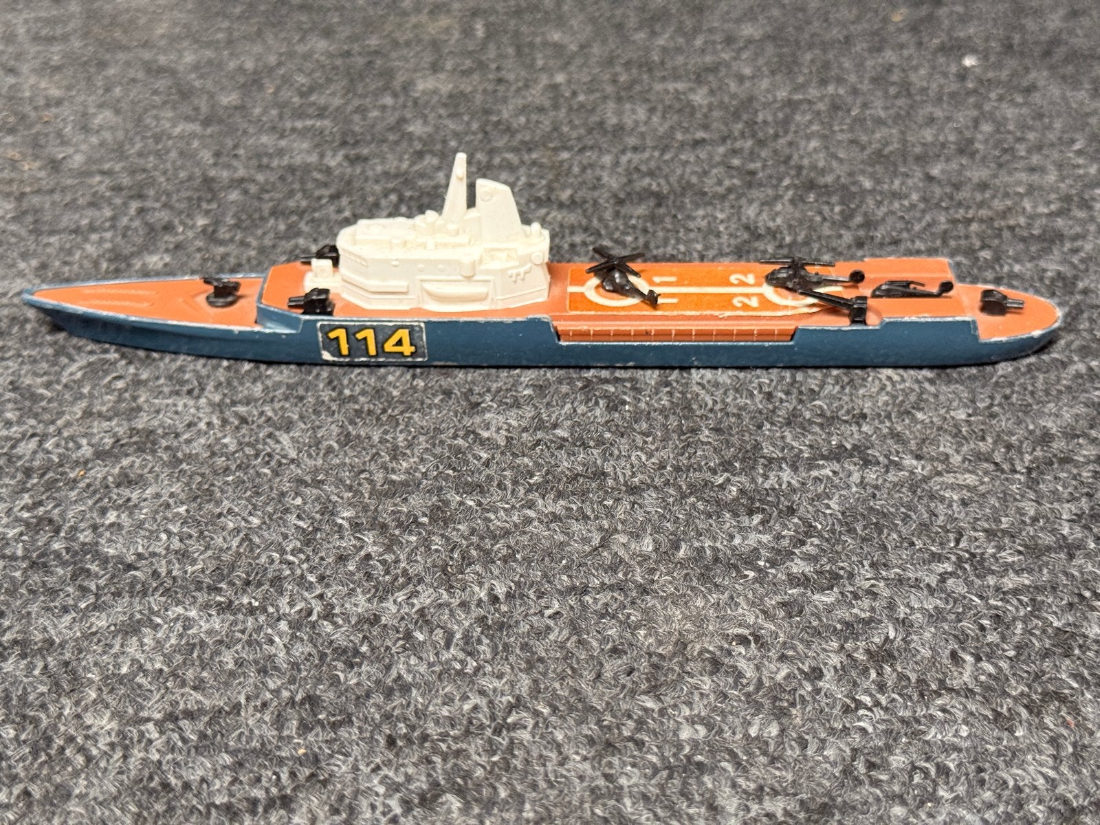 Vintage Matchbox Lesney 1976 Vliegdekschip Speelgoed, Ophalen, Gebruikt