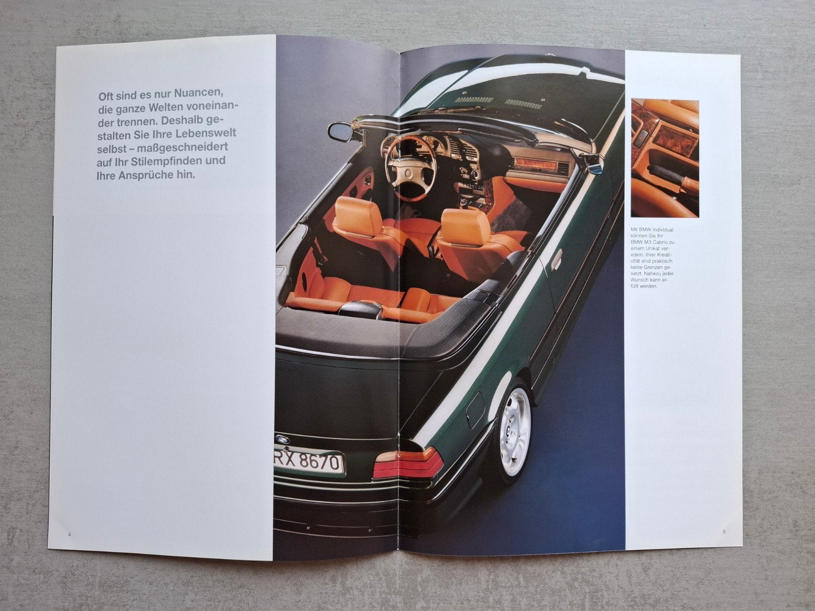 BMW M3 Cabrio brochure - 1993, Ophalen of Verzenden, Zo goed als nieuw, BMW