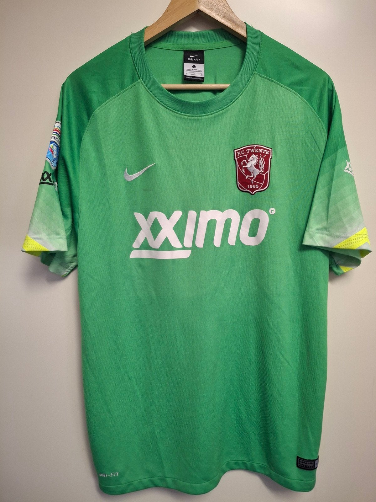 Fc Twente Match Worn keepersshirt Sonny Stevens 2013-2014, Verzamelen, Sportartikelen en Voetbal, Ophalen of Verzenden, Zo goed als nieuw