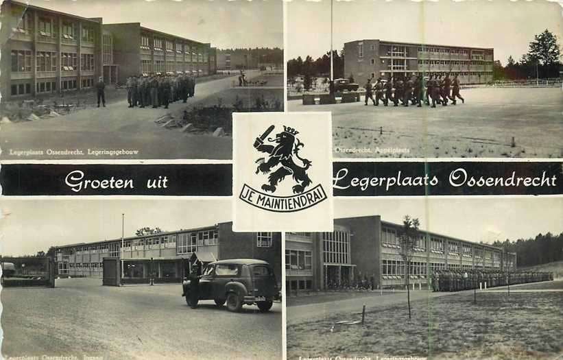 380-661-033 Ossendrecht Legerplaats, Verzamelen, Verzenden, Voor 1920, Noord-Brabant