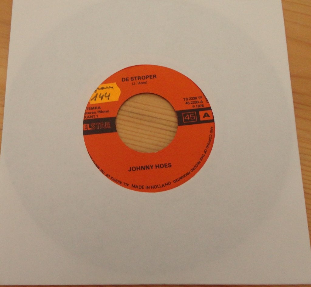 Johnny Hoes > De stroper, Gebruikt, 7 inch, Single, Ophalen of Verzenden