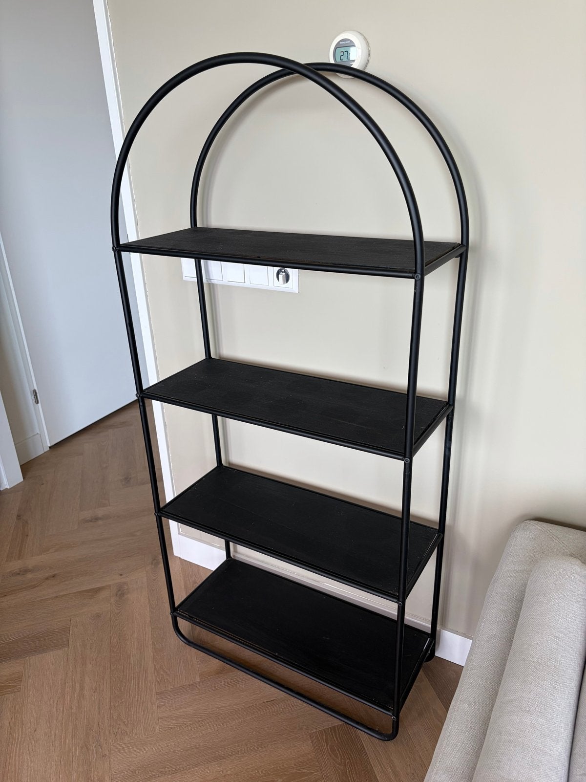 Open vakkenkast (L150 B70 D28), Ophalen, Met plank(en), 100 tot 150 cm, 50 tot 100 cm