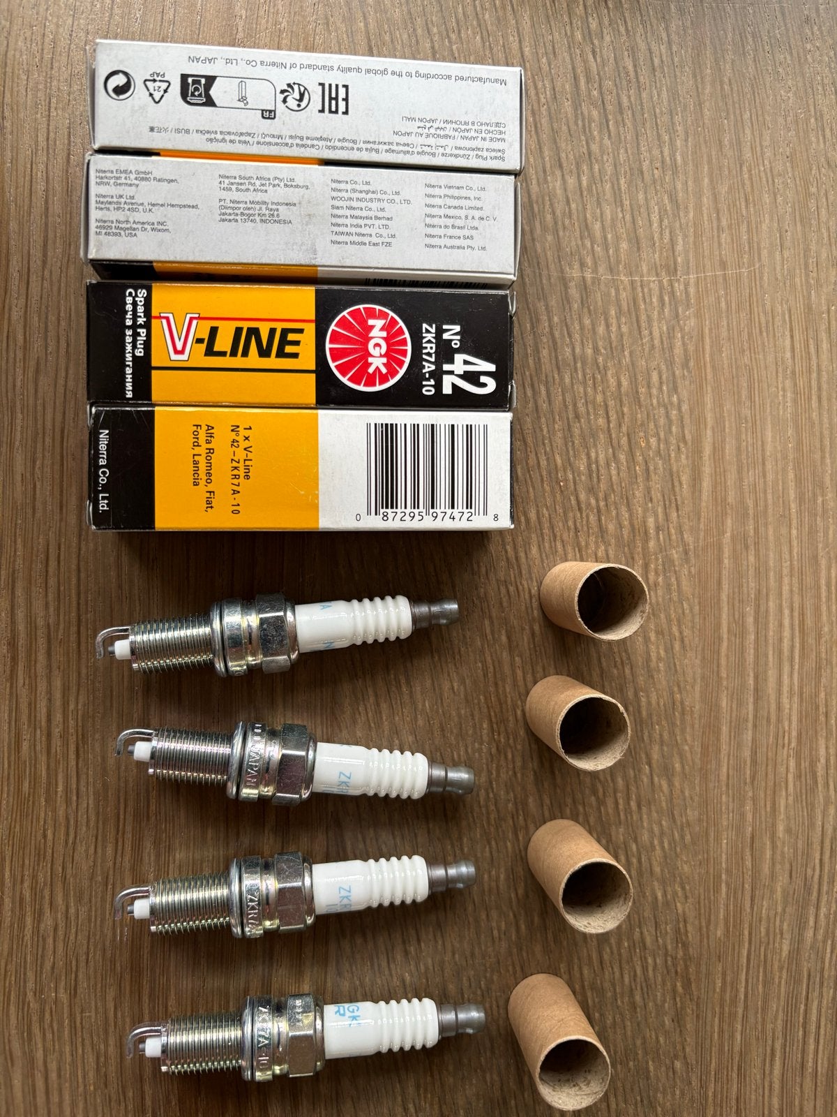 Nieuw NGK Bougies ZKR7A-10 voor Alfa Romeo, Fiat, Ford, Ophalen of Verzenden, Nieuw, Alfa Romeo