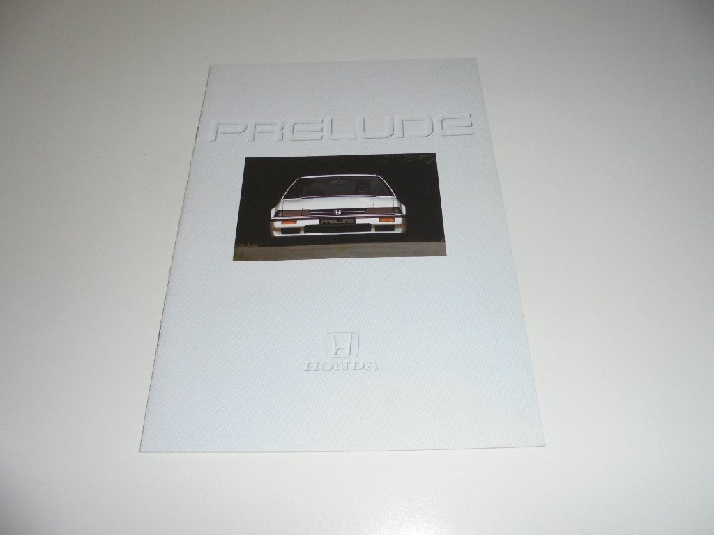 brochure Honda Prelude  1986, Ophalen of Verzenden, Nieuw, Honda