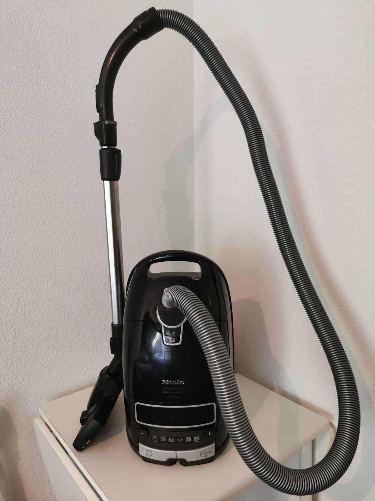 nette Miele Complete C3 black diamond ecoline, Witgoed en Apparatuur, Stofzak, Gebruikt, Stille werking, Ophalen of Verzenden