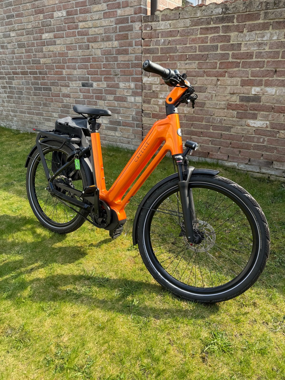 Zo goed als nieuwe Gazelle Eclipse C380 - Omaha Orange, Ophalen, Zo goed als nieuw, 51 tot 55 cm, 50 km per accu of meer