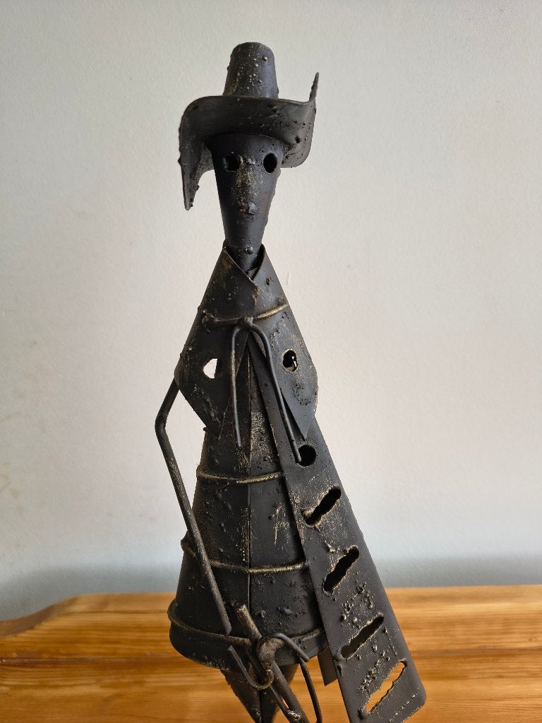 Design Sculptuur Smeedijzer – Brutalisme – Giovanni Grittani, Handgemaakt, Ophalen of Verzenden, Beeld, Modern