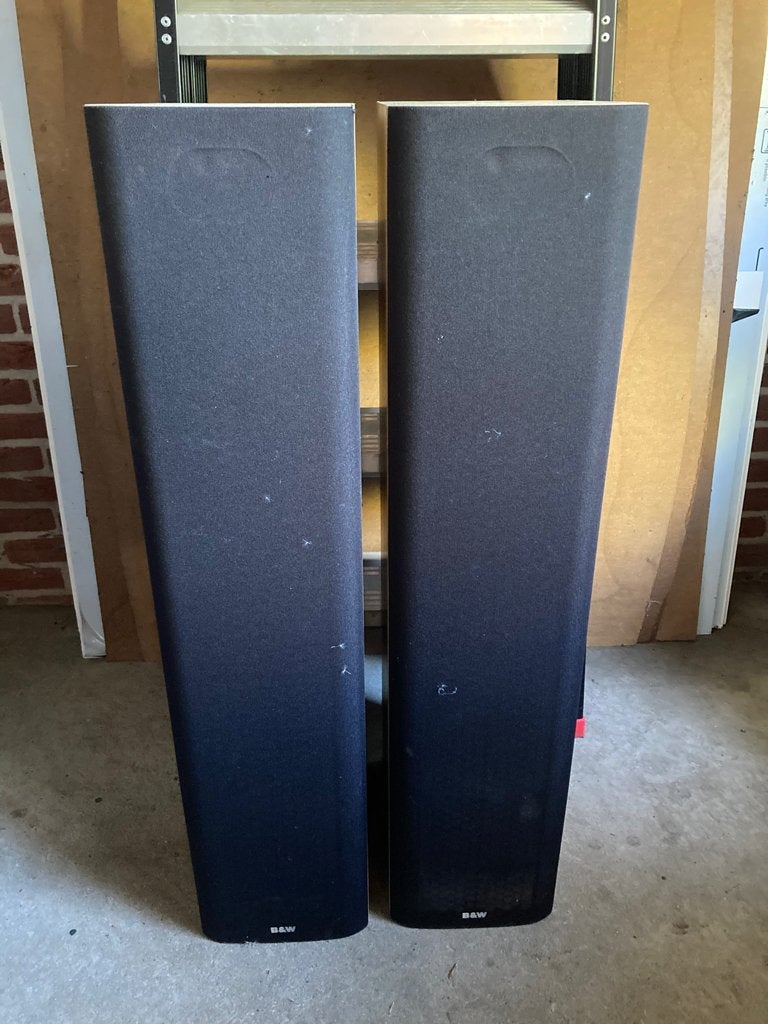 B&W DM 603 S3 2x luidspreker fronten/doeken, Audio, Tv en Foto, Luidsprekers, 150 watt of meer, Vloerstaande luidspreker, Gebruikt