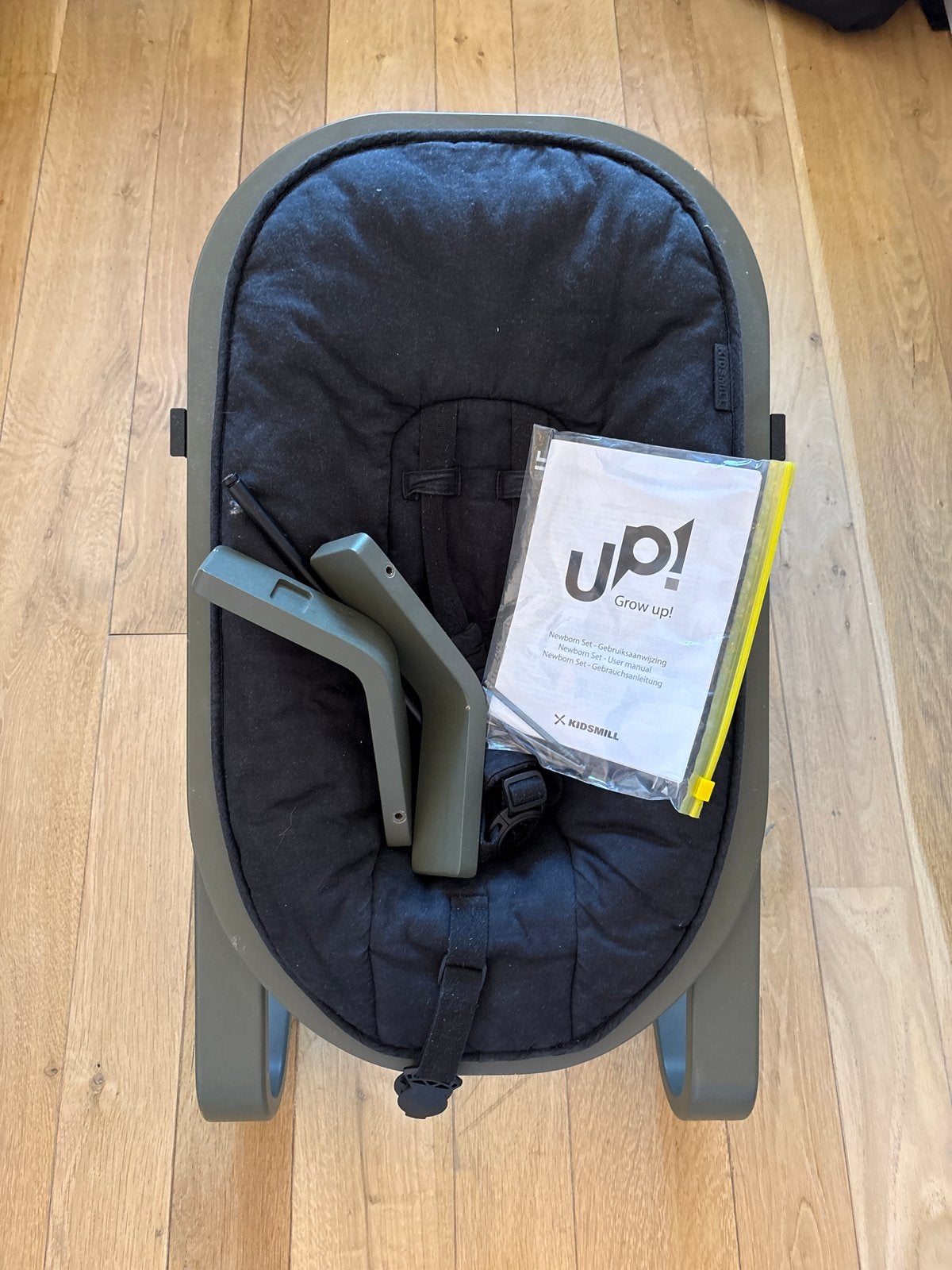 Kidsmill Up! Wipper en newbornset, Kinderen en Baby's, Kinderstoelen, Ophalen, Gebruikt, Meegroeistoel