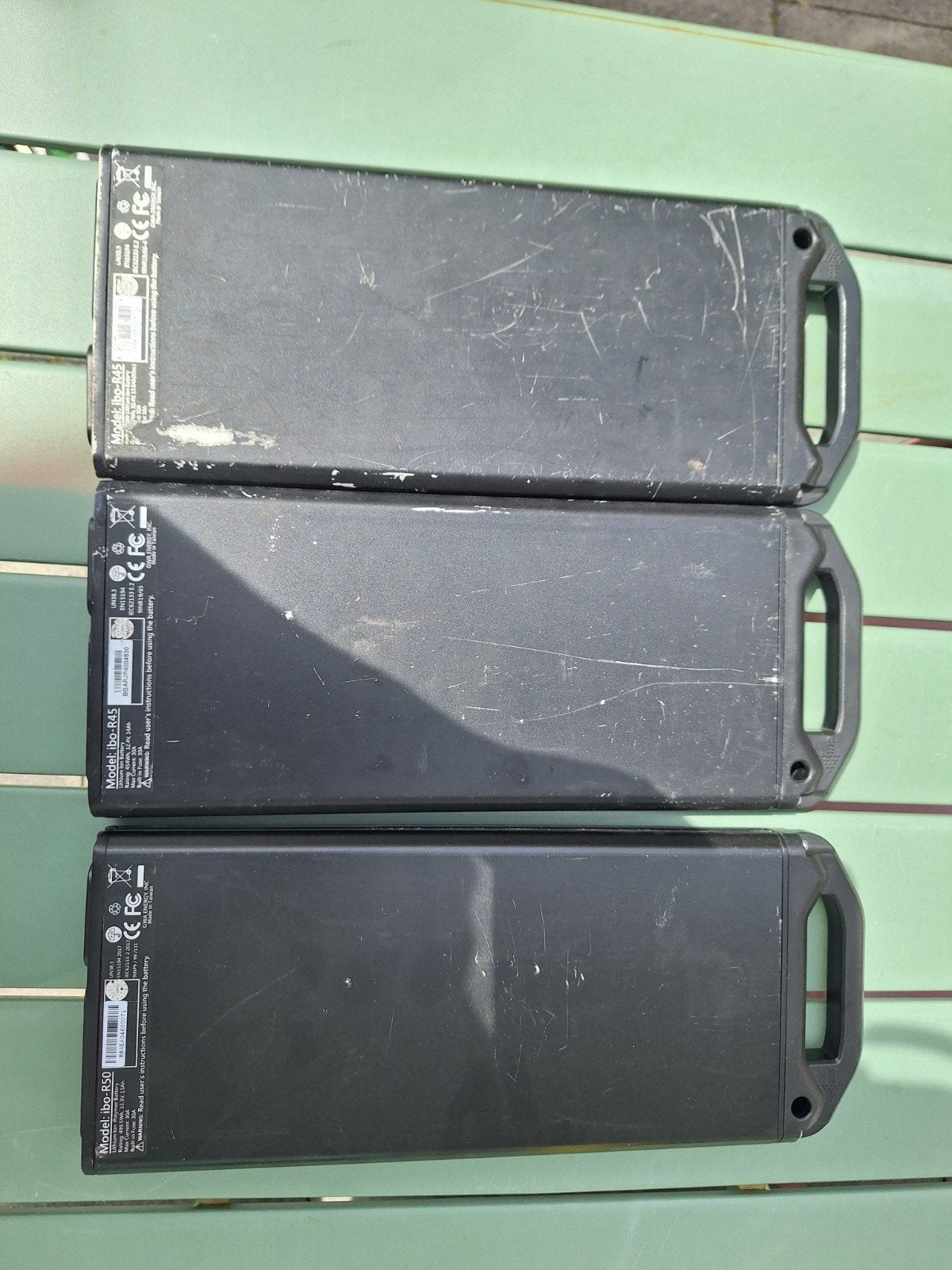 Babboe GWA Ibo Accu R45/R50 defect/ongetest, Ophalen of Verzenden