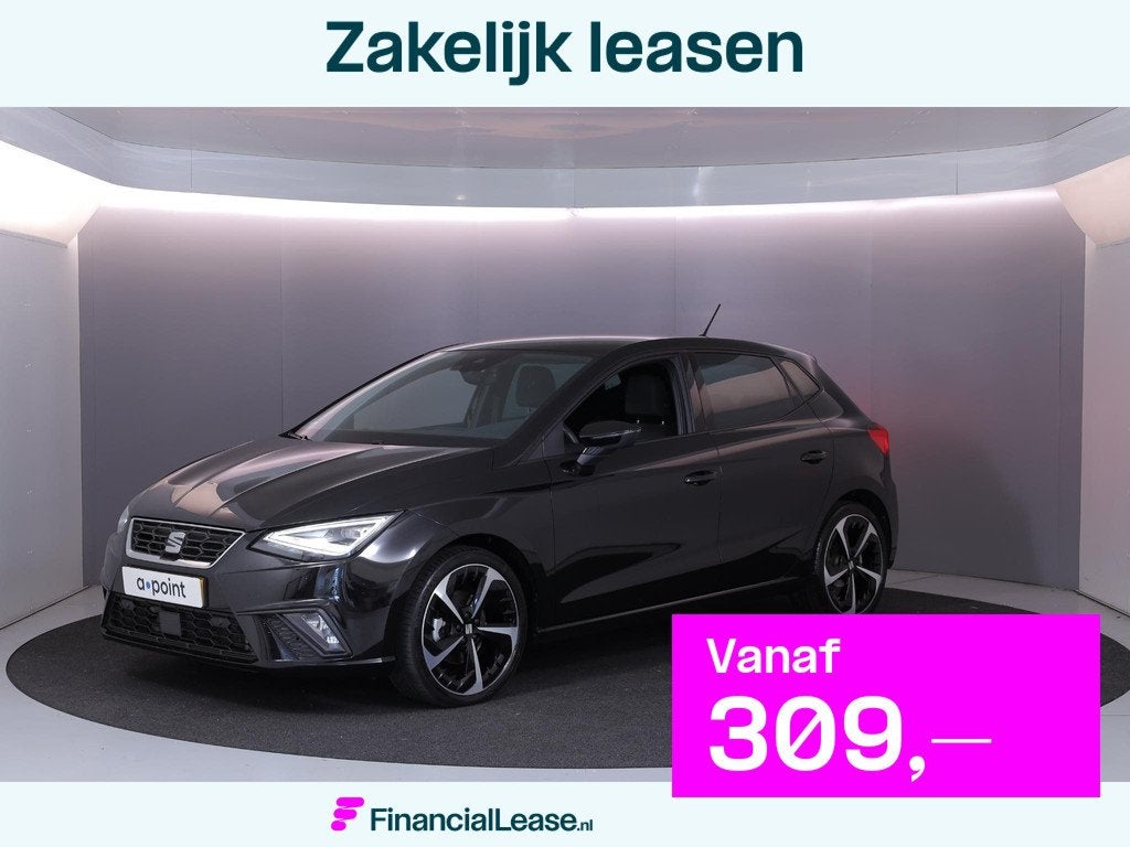 SEAT Ibiza 1.5 TSI FR Sport 150 pk Automaat | Navigatie via, Stof, Gebruikt, 4 cilinders, 610 kg