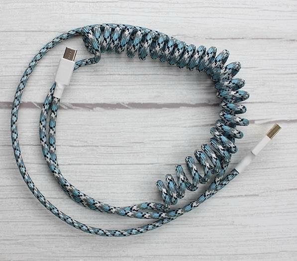 USB Type-C Coil voor Mechanical Gamer Keyboard Kabel, Verzenden, Nieuw
