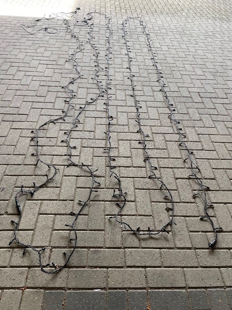 Kerstverlichting 25 meter (led), Diversen, Ophalen, Zo goed als nieuw