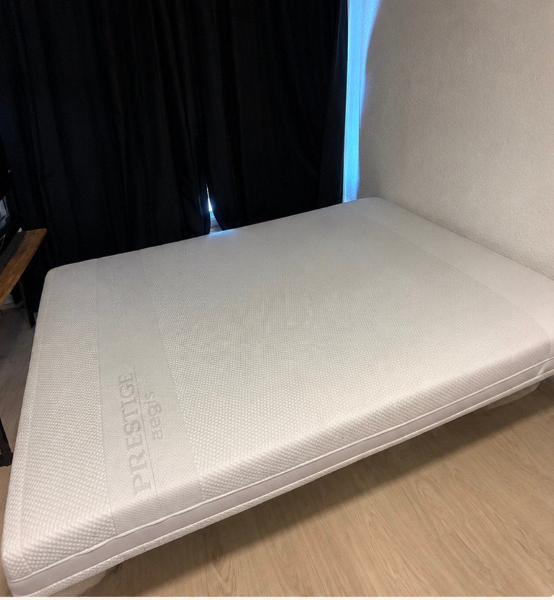 Auping twijfelaar bed 120x200 cm – nette staat, Ophalen, Wit, Zo goed als nieuw, Twijfelaar