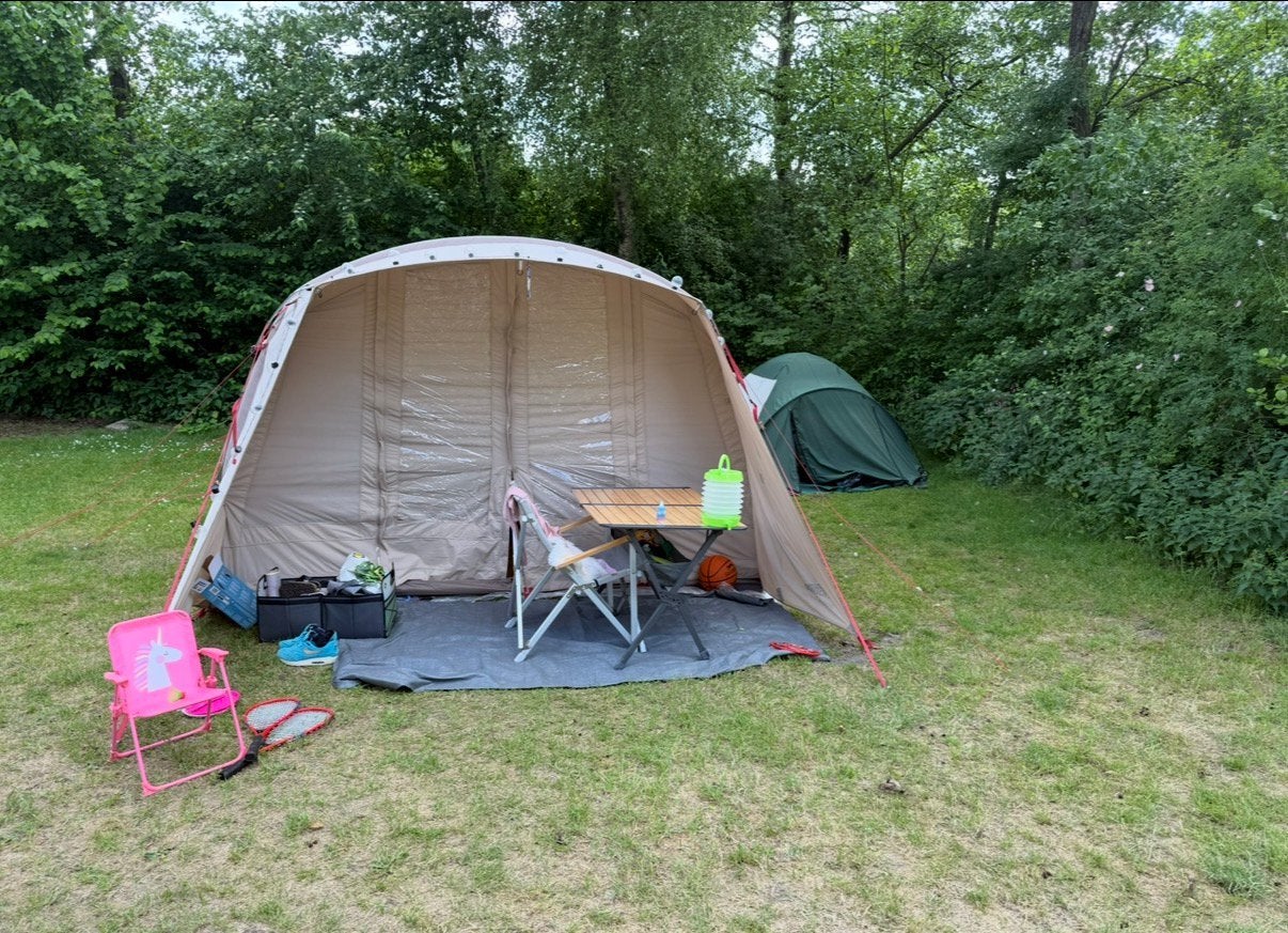 Nomad Dogon 4 TC Air opblaasbare 4-persoons familietent, Ophalen of Verzenden, Tot en met 4