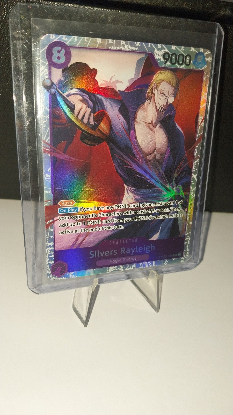 Silvers Rayleigh (OP13-066) One Piece, Ophalen of Verzenden, Nieuw, Losse kaart, Foil