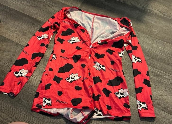 Koeien pyjama, maat M, Ophalen of Verzenden, Nieuw, Maat 38/40 (M)