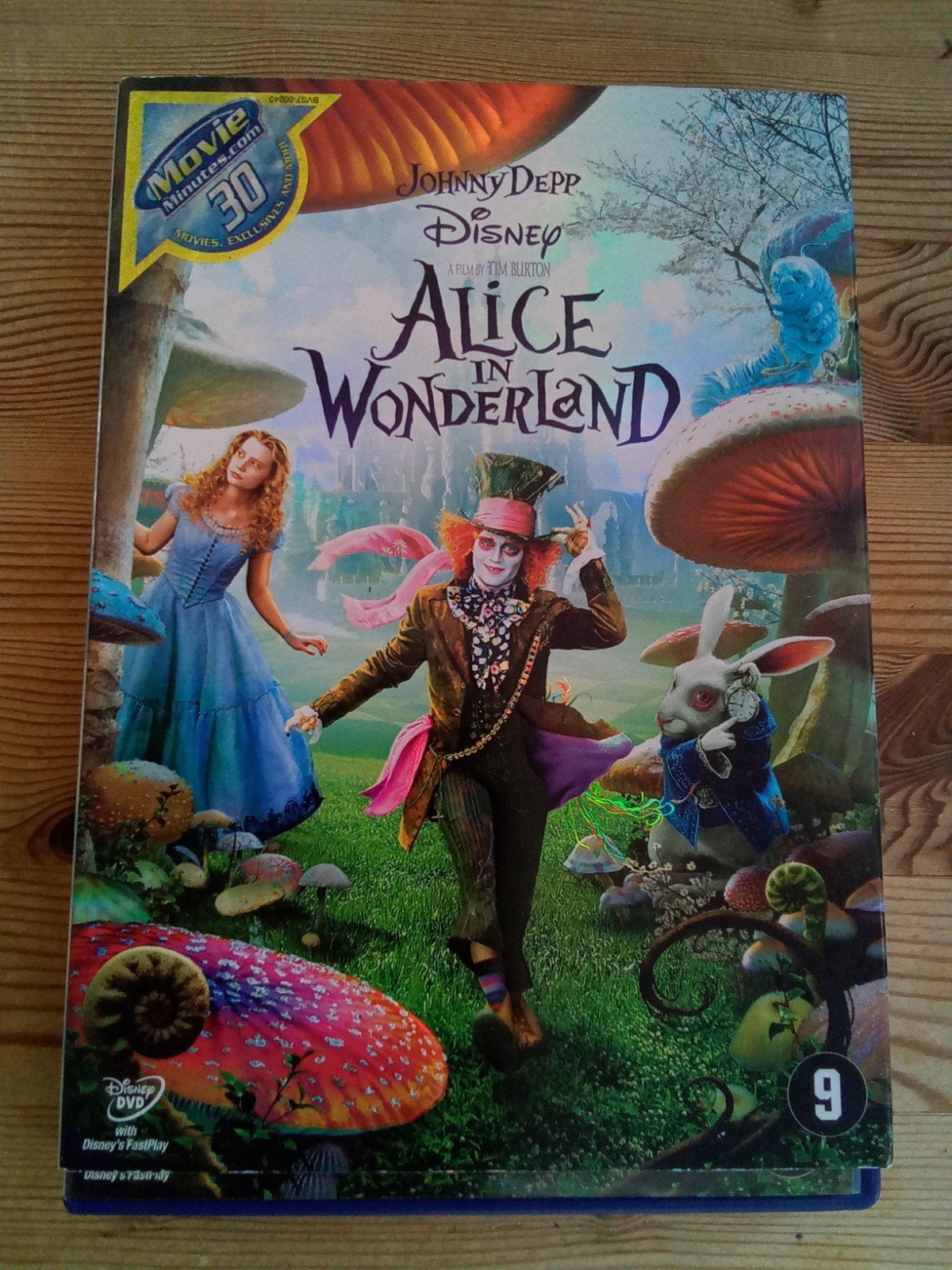 Alice in Wonderland - Disney Johnny Depp - Tim Burton Film, Alle leeftijden, Nederlands, Ophalen of Verzenden, Zo goed als nieuw