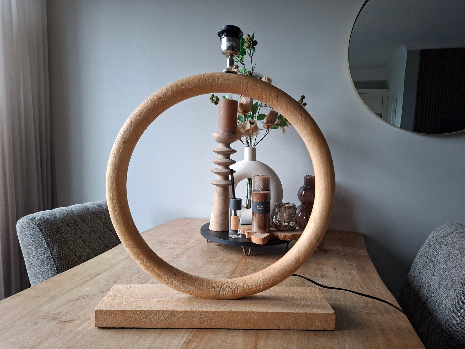 nieuwe lampenvoet (55 cm)  light & living Nubia, Huis en Inrichting, Lampen | Tafellampen, 55 cm, Nieuw, Ophalen of Verzenden